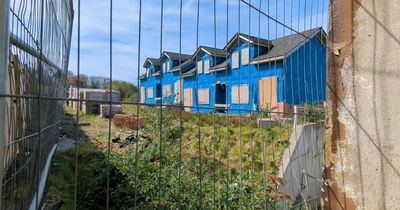 Dunfield Terrace Derry residents 'living in fear' of anti-social behaviour at unfinished building site