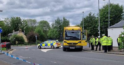 Cumbernauld man struck by bin wagon