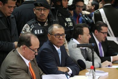 Ecuador tribunal orders former vice president back to prison