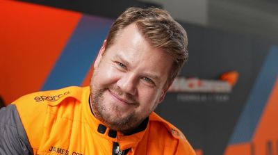 James Corden Tried to Improve McLaren at Miami Grand Prix