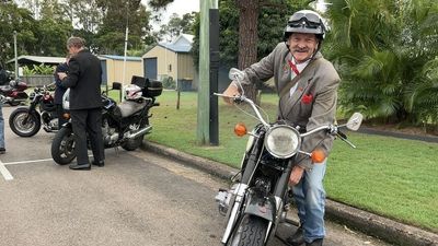 Fraser Coast's best dressed bikers suit up and ride off with an important message about prostate cancer