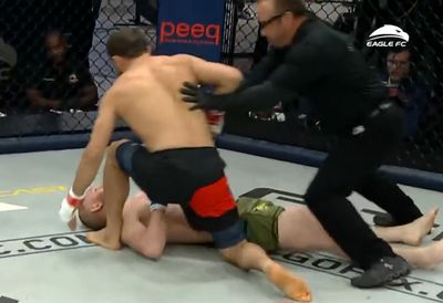 Eagle FC 47 full fight video: Maki Pitolo scores 30-second knockout with crushing left hook