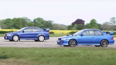 Impreza P1 Vs Lancer Evo VI Is A Japanese '90s Drag Race Special