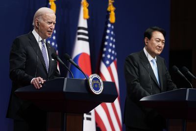 Biden, Yoon mull more military exercises amid N Korea tensions