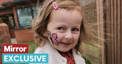 Girl, 5, becoming 'human statue' as rare condition turns her muscle to bone