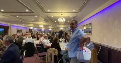 Anti-Brexit campaigner gatecrashes Conservative Party conference dinner in Wales