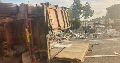 Overturned lorry chaos, luxury liner arrives, and Comic Con gets under way