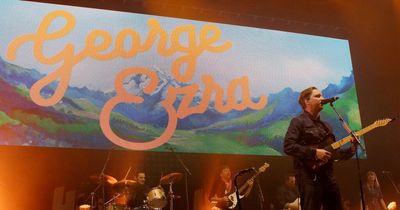 Watch as George Ezra has thousands singing at M&S Bank Arena in Liverpool