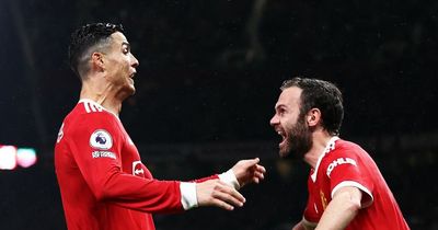Juan Mata laughs off Cristiano Ronaldo rumour as he reveals his chats with Manchester United ace