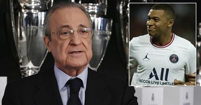Florentino Perez informs Real Madrid dressing room of Kylian Mbappe transfer U-turn