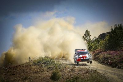 WRC Portugal: Evans extends lead over Rovanpera, Ogier and Loeb hit trouble again