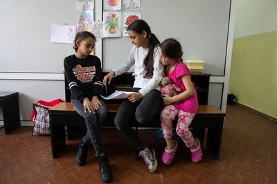 Roma refugees who fled from Ukraine to Moldova are now in limbo