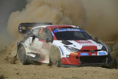 Toyota's Evans kicks up dust in Rally of Portugal