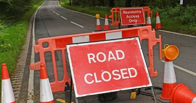 Motorists set for disruption as two Lanarkshire roads set to close for hours of repair works