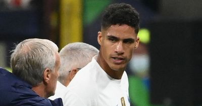 Didier Deschamps takes swipe at Manchester United when asked about Raphael Varane decision