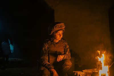 AP PHOTOS: A POW's legacy of Mariupol siege pictures