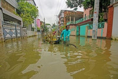 Two million stranded as worst floods in decades hit Bangladesh's northeast