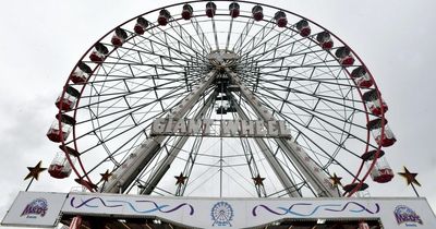 New Brighton's big wheel which dominated the waterfront for just three weeks