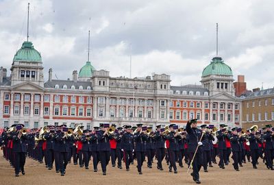 Two taken to hospital after stands collapse at Trooping the Colour rehearsal