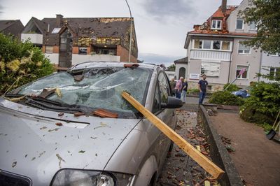 At least 43 people were injured in a storm that caused 3 tornadoes in Germany