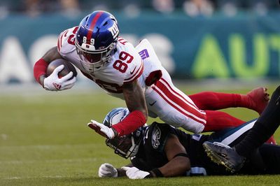 Report: Giants’ Kadarius Toney dealing with minor knee issue