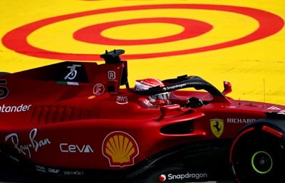 Leclerc takes pole in Spain after Verstappen loses power