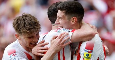 Ross Stewart's first words on Sunderland promotion, emotional goal and Wembley fans