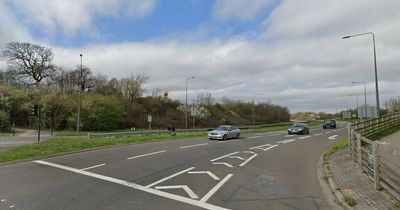 Motorcyclist in hospital after collision with minibus closes ring road