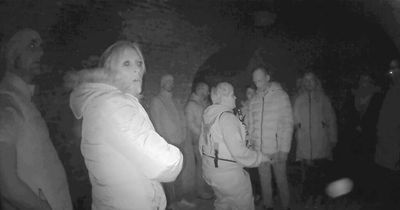 Moment spooked ghost hunters flee haunted fort after 'rumbling' sound shakes building