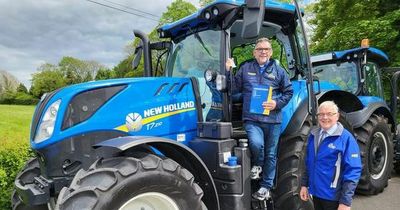 Portadown Rector travelling to 438 churches across NI in a tractor to raise funds for Sands NI