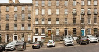 Huge Edinburgh New Town flat hits the market for more than £500k