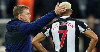 What Eddie Howe noticed about Joelinton on day one at Newcastle and truth about £40million price tag