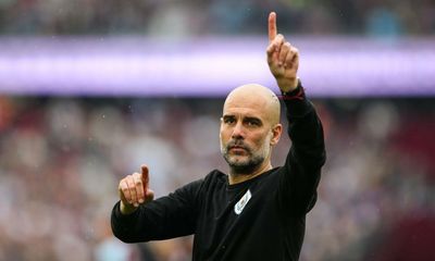 Another title would put City alongside Ferguson’s United, says Guardiola