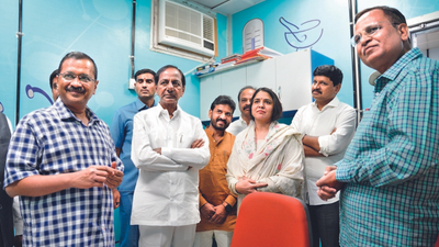 Adopt Delhi education & health models in all states, says Telangana CM K Chandrashekar Rao