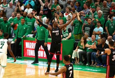 Adebayo steps up as Heat battle past Celtics to take series lead