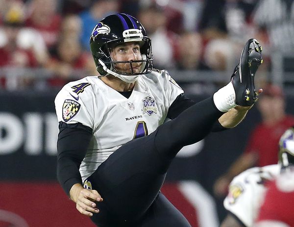 Ravens punter Jordan Stout nudged Sam Koch into retirement. Their