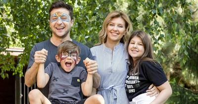 Volodymr Zelensky and wife Olena finally REUNITED nearly three months after invasion