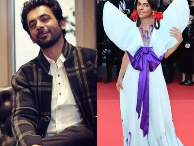 Sunil Grover's morphed photo of Gutthi at Cannes 2022 red carpet leaves the internet in splits