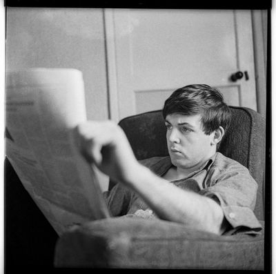 The big picture: Paul McCartney at his parents’ home in 1962