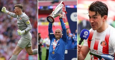 Emotional Lynden Gooch, Luke O'Nien's embrace and a touch of class from Sunderland after promotion
