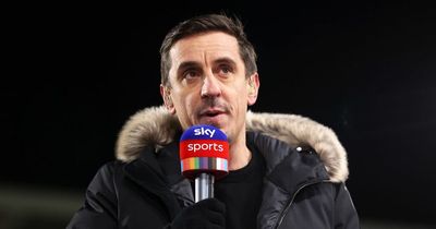 Gary Neville's brutal Arsenal prediction proven right amid top-four struggles