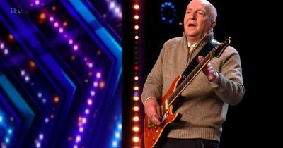 BGT viewers stunned as 'Rick Stein' lookalike shows off 'rockstar' guitar skills