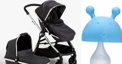 Baby pushchair and teether recalled over safety concerns - here's what parents need to know