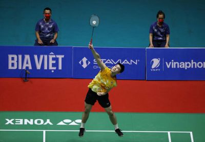 Rising Thai star Kunlavut stuns badminton world champion Loh in SEA Games final