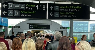 Dublin Airport queues go 'out the building' as passengers slam 'insane' delays