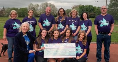 Airdrie Harriers raise £3627 for charity in kind hearted gesture