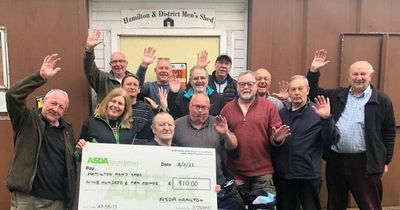 Lanarkshire Men's Shed group receive cash boost from Asda Foundation