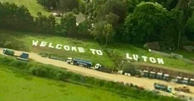 Prankster causes panic after putting up 'Welcome to Luton' sign near Gatwick Airport