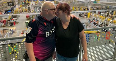 Swansea couple thought to be the longest-serving duo working for Amazon in the UK