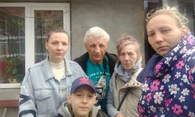 Ukrainian boy and his family leave cellar after 87 days for safety abroad